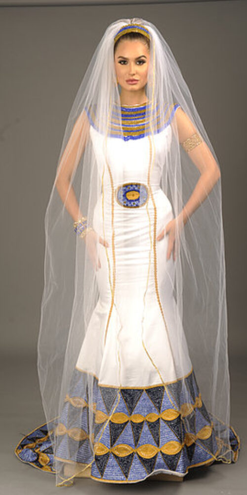 Queen Nefertari of Egypt Gown